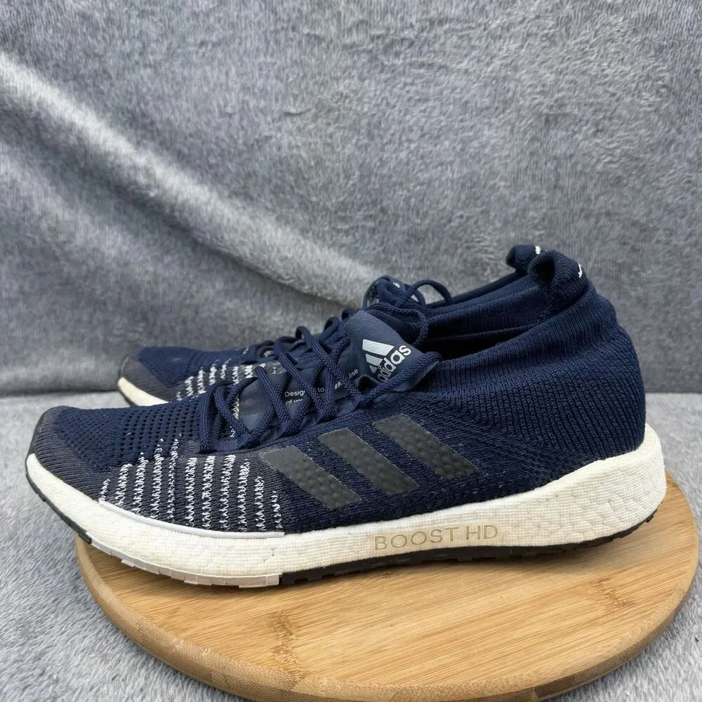 Adidas PulseBoost HD Shoes Mens Size 12.5 Navy Blue Running Sneakers FU7340